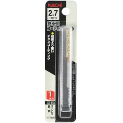 コーティングドリル1本入 2.7mm 60318