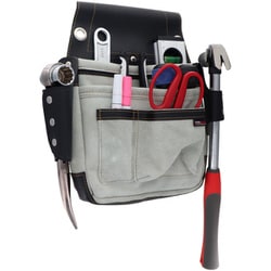 #582512 [革製釘袋 ホルダー付き]