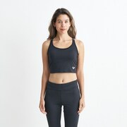 MY 1ST ROXY BRA RBR241519 BLK Mサイズ [水陸両用 フィットネス ヨガ ブラトップ]
