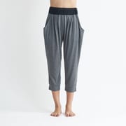 MY 1ST ROXY LOOSE PANTS RPT241523 GRY Sサイズ [フィットネス ヨガ パンツ レディース]
