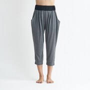 MY 1ST ROXY LOOSE PANTS RPT241523 GRY Mサイズ [フィットネス ヨガ パンツ レディース]