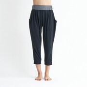 MY 1ST ROXY LOOSE PANTS RPT241523 BLK Mサイズ [フィットネス ヨガ パンツ レディース]
