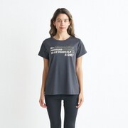 BE YOURSELF RST241536 DGY Sサイズ [水陸両用 フィットネス ヨガ シャツ レディース]