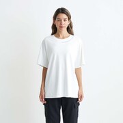 DOWN TO EARTH PLUS RST241550 WHT Sサイズ [フィットネス ヨガ シャツ レディース]
