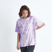 ライド オン タイダイ RIDE ON TIE DYE RST242502 PUR Sサイズ [フィットネス ヨガ シャツ レディース]