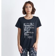 FLAMINGO TEE RST242508 BLK Lサイズ [水陸両用 フィットネス ヨガ シャツ レディース]
