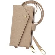 2WAY-XP10-5-MT [Xperia 10 VI/10 V用 ケース 手帳型 2Way スマホショルダー スマホケース シンプル くすみカラー ミルクティー]