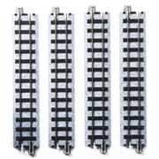 52-120 Nスケールアクセサリー ナローゲージユニトラック直線線路124mm 4本入 [鉄道模型用品]
