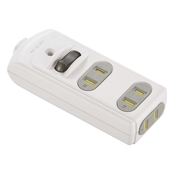 DIYタップ 集中スイッチ付き 3個口 HS-TM3SWX3-W