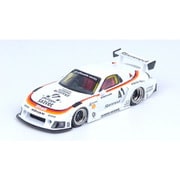 IN64-LBWK-RX7-02 1/64 マツダ RX7 FD3S LB-WORKS スーパーシルエット ホワイト [ダイキャストミニカー]