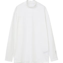 TM 24SS L/S Mock Neck 7AJ011 1WHT L [ゴルフシャツ メンズ モックネック 長袖Tシャツ Lサイズ ホワイト]
