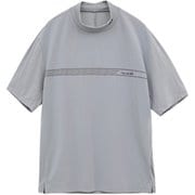 TM 24SS SS Chest Lineモック 7AJ014 0SLT L [ゴルフシャツ メンズ チェストプリント 半袖モックネック Lサイズ スリート]