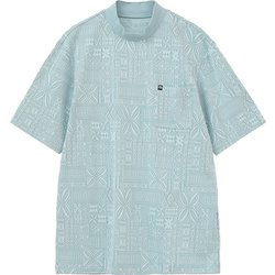 TM 24SS SS Patternedモック2 7AJ024 3ARO L [モック 半袖 メンズ]