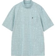 TM 24SS SS Patternedモック2 7AJ024 3ARO L [モック 半袖 メンズ]