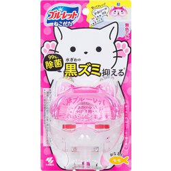 ネコ型ブルーレットおくだけ 除菌 夢で見たおはニャ（花）畑の香り 洗剤 トイレ 掃除 トイレタンク芳香洗浄剤