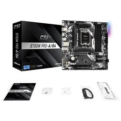 マザーボードASRock B760M PRO-A/d4 ASRock > B760M Pro-A/D4 WiFi