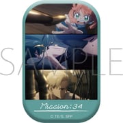 SPY×FAMILY スクエア缶バッジ MISSION：34 「未来を繋ぐ手」 [キャラクターグッズ]