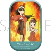 SPY×FAMILY スクエア缶バッジ MISSION：36 「バーリントン・ラブ/（夜帷の日常）」 [キャラクターグッズ]