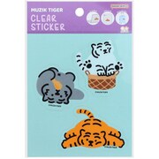 S8590982 [限定 クリアステッカー MUZIK TIGER（ムジークタイガー） 2 B]