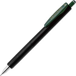 ジェルボールペン SARASA NANO（サラサナノ） 0.38mm インク色：グリーンブラック 本体色：ダークブルー JJX72-VGB-N