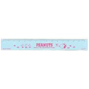 限定 15cm定規 PEANUTS PLAY WITH COLORS5 ライトブルー S4011619