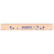 限定 15cm定規 PEANUTS PLAY WITH COLORS5 サーモンピンク S4011627