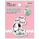 S8591318 [限定 アクリルステッカー PEANUTS PLAY WITH COLORS5 4]