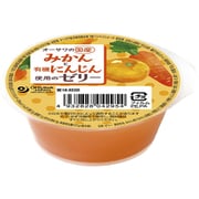 4295 オーサワの国産みかんと有機にんじん使用のゼリー 60g [期限切迫商品（賞味期限：2025年8月7日）]