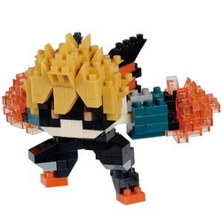 NBCC_184 nanoblock（ナノブロック） 僕のヒーローアカデミア 爆豪勝己 [ブロック玩具]