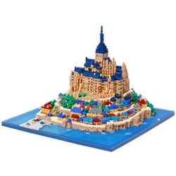 NB-059 nanoblock（ナノブロック） モン・サン・ミシェル デラックスエディション [ブロック玩具]
