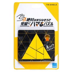 KR-01 このピース絶対はまらなそうで完璧にハマるパズル トライアングル [対象年齢：15歳～]