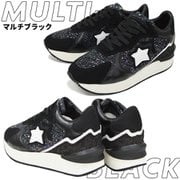as-andromedaANDRC-NPNP-LSNREU36 [ATRANTIC STARS ANDROMEDA スニーカー レディース （NPNP） MULTI-BLACK EU36/23.0cm-23.5cm]
