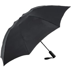 折りたたみ傘 晴雨兼用 S/AOC Sakasa Strong（エスエーオーシー サカサ ストロング） 58cm 自動開閉 8本骨 UV加工 Black 56553