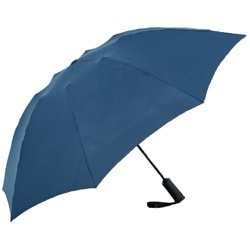 折りたたみ傘 晴雨兼用 S/AOC Sakasa Strong（エスエーオーシー サカサ ストロング） 58cm 自動開閉 8本骨 UV加工 Navy Blue 56554