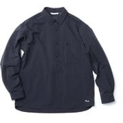 ドットエアー コンフィーロングスリーブシャツ メンズ カットソー BLK Lサイズ N001205