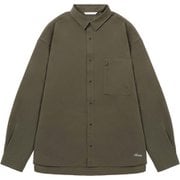 ドットエアー コンフィーロングスリーブシャツ メンズ カットソー KHA Mサイズ N001205