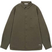 ドットエアー コンフィーロングスリーブシャツ メンズ シャツ KHA Lサイズ N001205