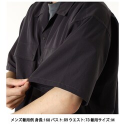 【美品】NANGA ドットエア　ショートスリーブシャツ ブラック size XL ドットエア® コンフィー ショートスリーブシャツ (ウィメンズ