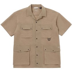 ドットエアーユーティリティポケット ショートスリーブシャツ DotAir UTILITY PK SHORT SLEEVE SHIRT N000473 BEG Mサイズ [アウトドア シャツ メンズ]