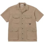 ドットエアーユーティリティポケット ショートスリーブシャツ DotAir UTILITY PK SHORT SLEEVE SHIRT N000473 BEG Mサイズ [アウトドア シャツ メンズ]