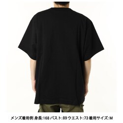 ナンガ×ジェリー鵜飼 エコハイブリッド ナンガロゴティー(メンズ) L ブラック×ピンク #N0000913 NANGA 新品 未使用 NANGA ナンガ NANGA×JERRY UKAI ECO HYBRID LOGO TEE ナンガ