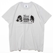 ナンガ×タコマフジレコード ビッグフットサーベイプロジェクト ロゴティー NANGA×TACOMA FUJI RECORDS BIGFOOT SURVEY PROJECT LOGO TEE N000837 ICE GRY Mサイズ [アウトドア カットソー メンズ]