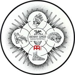 ドラム トレーニングパッド/練習パッド 12” Benny Greb Masterpad MPP-12-BG