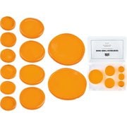 ドラム用 倍音コントロール ジェルパッド アソートパック Drum Honey(12pcs/S×6、M×4、L×2) MDHA