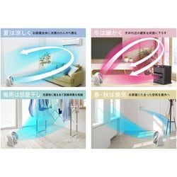 ヨドバシ.com - コロナ CORONA サーキュレーター連動 衣類乾燥