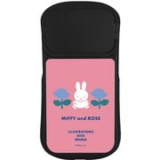 MF-482PK [ミッフィー iPhone 15/15 Pro用 ハイブリガラスケース MIFFY and ROSE ピンク]