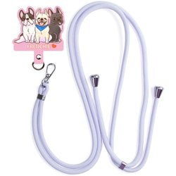 SE-150B [フレンチブルドッグ ショルダーストラップ ライトブルー]