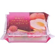 果肉入りフルーツジュレ ご褒美白桃 60g×4
