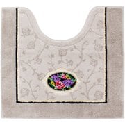 シェニールロゼ トイレマット 約60×63cm ベージュ