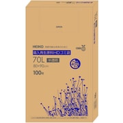 HEIKO 箱入再生原料HDゴミ袋 70L 半透明 006605401